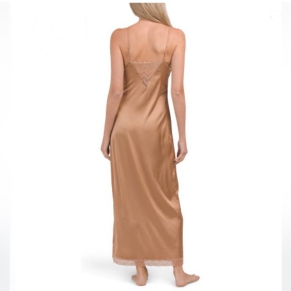 NWT SEALED Satin & Lace Nightgown SMALL - Picture 2 of 8